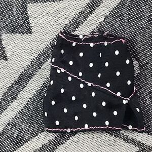 My Scene Getting Ready My Room Barbie 2004 Black Skirt with White Polka Dots Pin